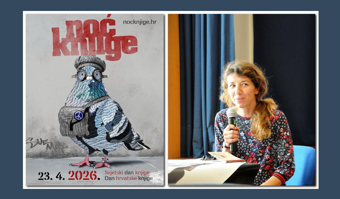 15. Noć knjige u Umagu: predstavljanje zbirke pjesama Maje Klarić “Pupkovina”